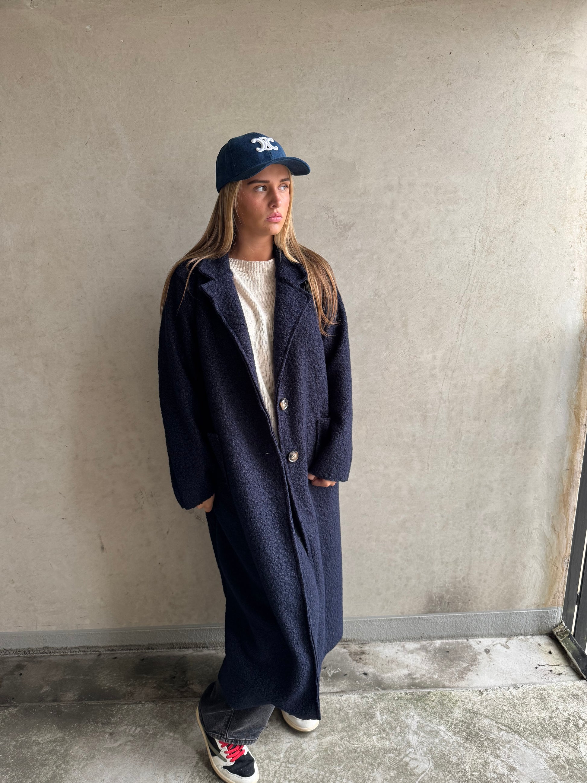 Jas Soft Autumn Donker Blauw