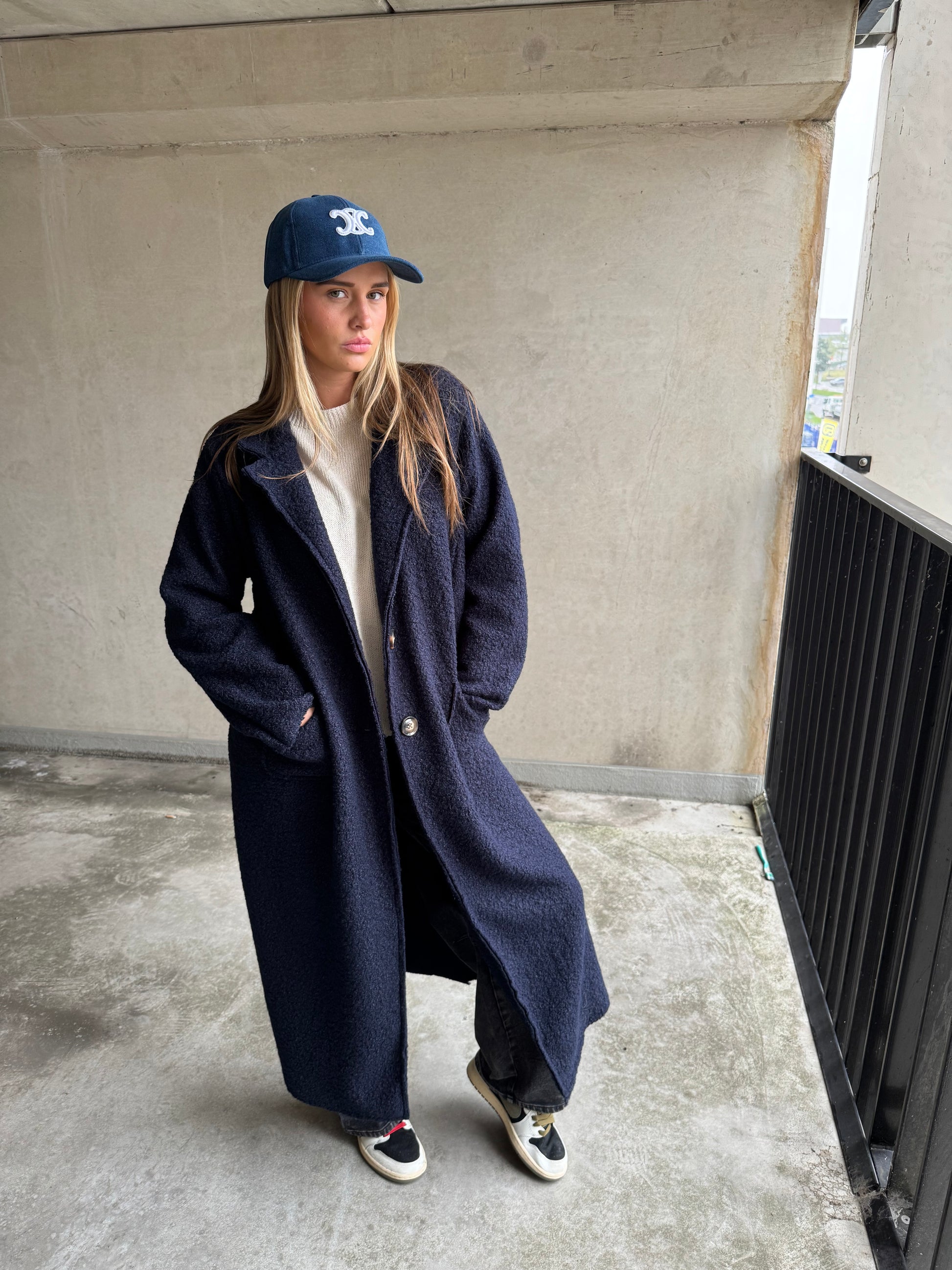 Jas Soft Autumn Donker Blauw