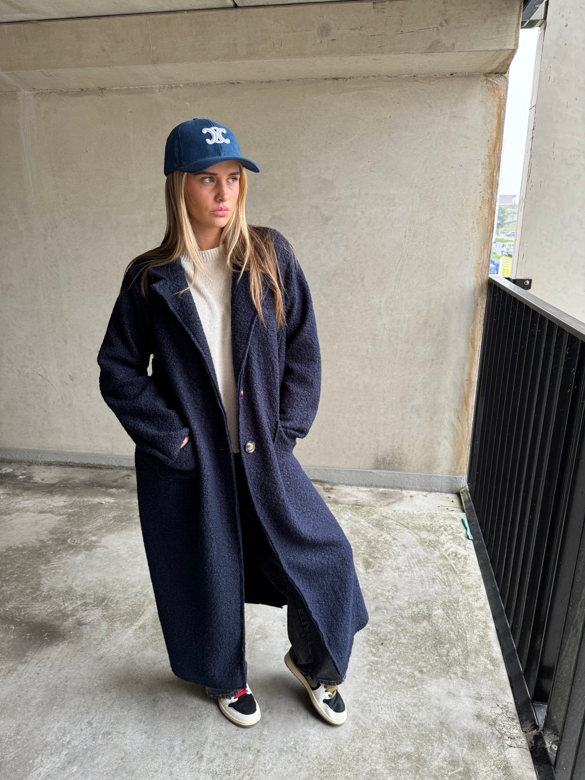 Jas Soft Autumn Donker Blauw