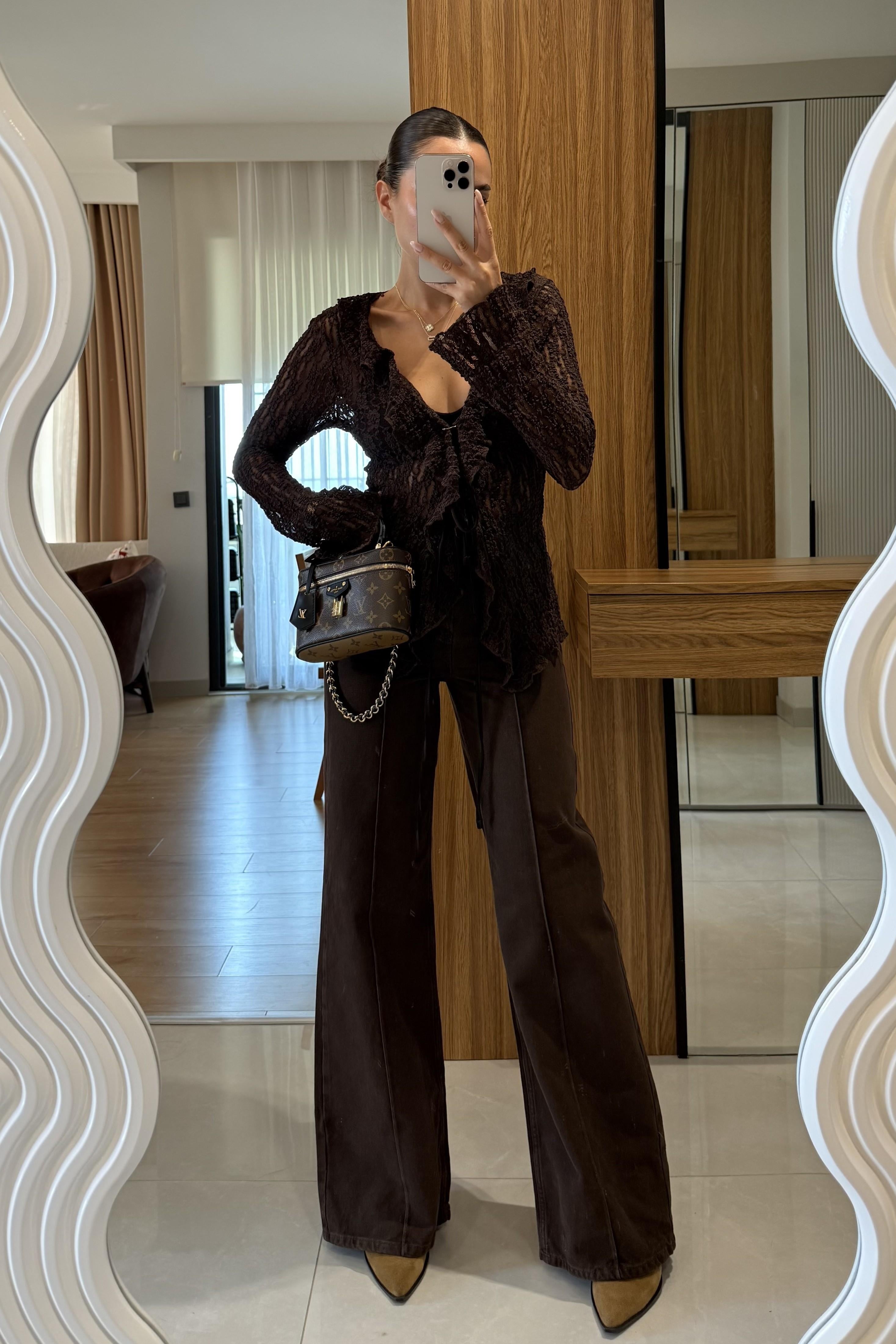 Jeans Billy Donker Bruin