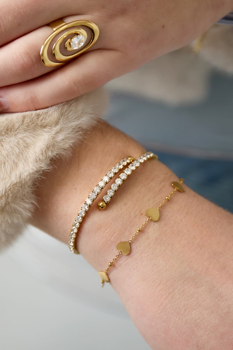 Stainless Steel Cuff Bracelets circle Casual Daily Simple Series Women's jewelry