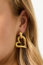 Drop Earrings Heart Casual Daily Simple Series Women's jewelry