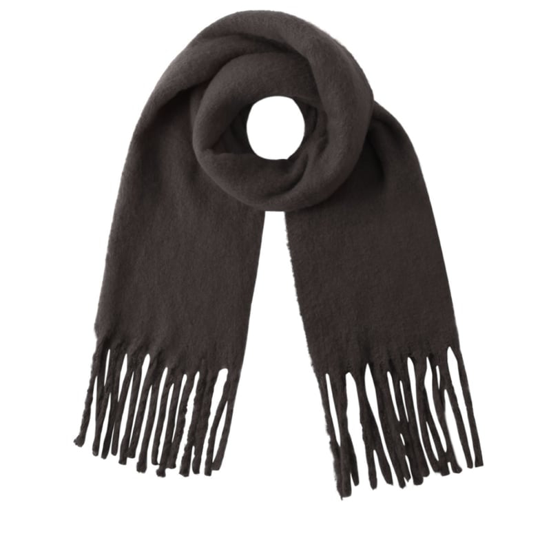 Colorful winter scarf