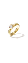 Ring with heart-shaped stone