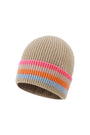 Multi color striped hat