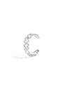 Stainless Steel Cuff Bracelets Heart Casual Daily Simple Series Women's jewelry